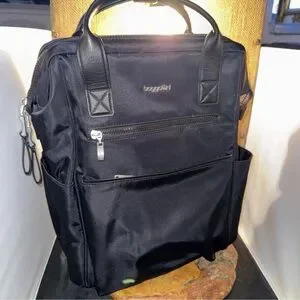 Baggallini | Bags | Baggallini Soho Backpack Black Laptop  display picture 3